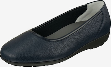 Natural Feet Ballet Flats 'Johanna' in Blue: front