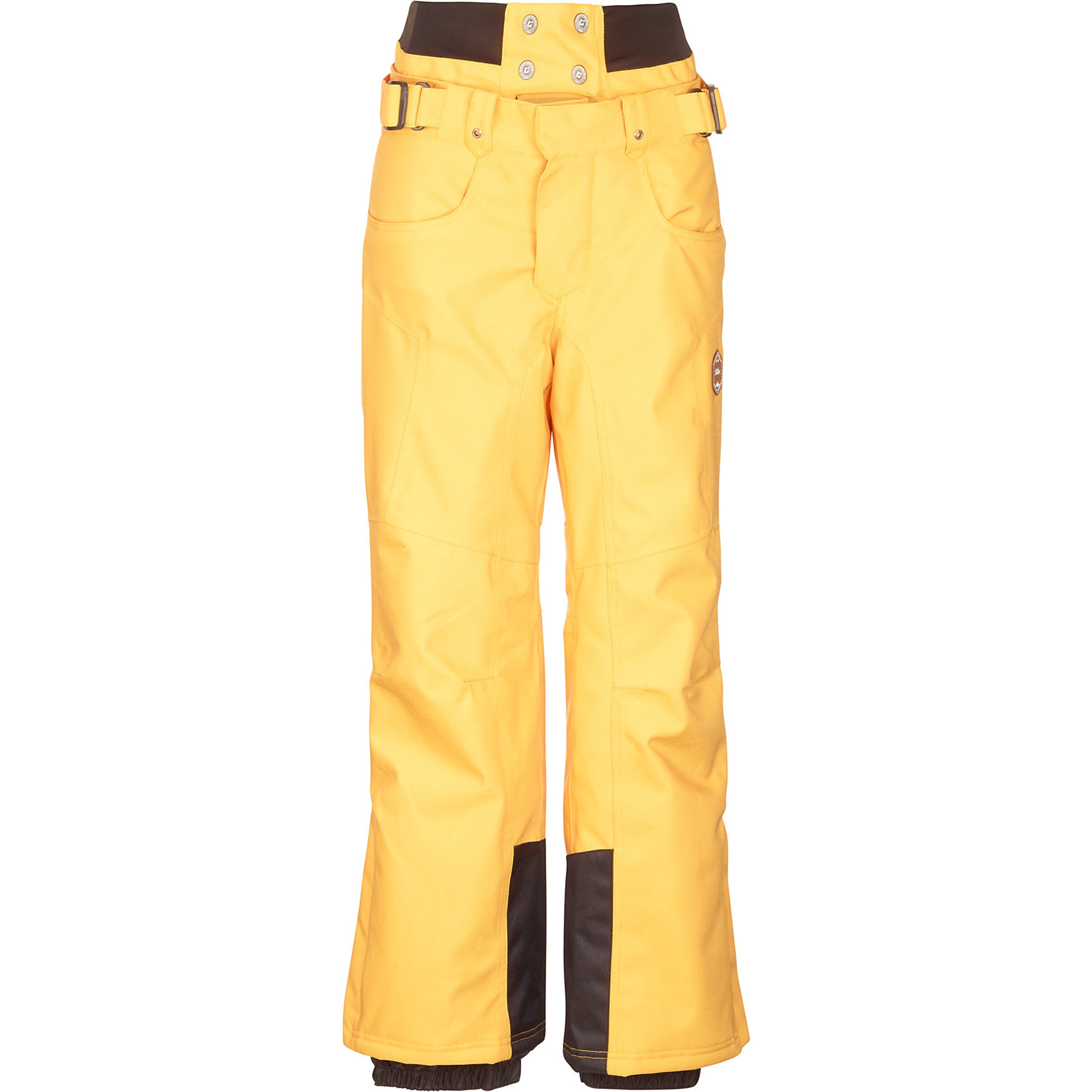KILLTEC Regular Skihose 'Kaiso' in Gelb: Vorderseite