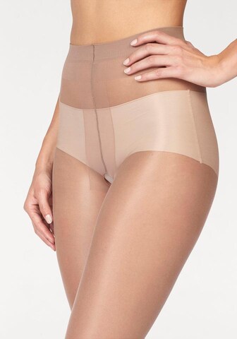 GLAMORY Fine Tights 'Ouvert' in Beige