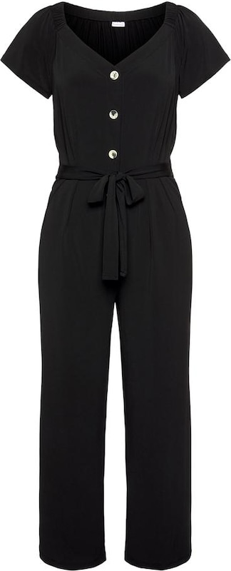 LASCANA Overall in Schwarz