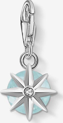 Thomas Sabo Charm-Einhänger 'Geburtsstein März' in Silber