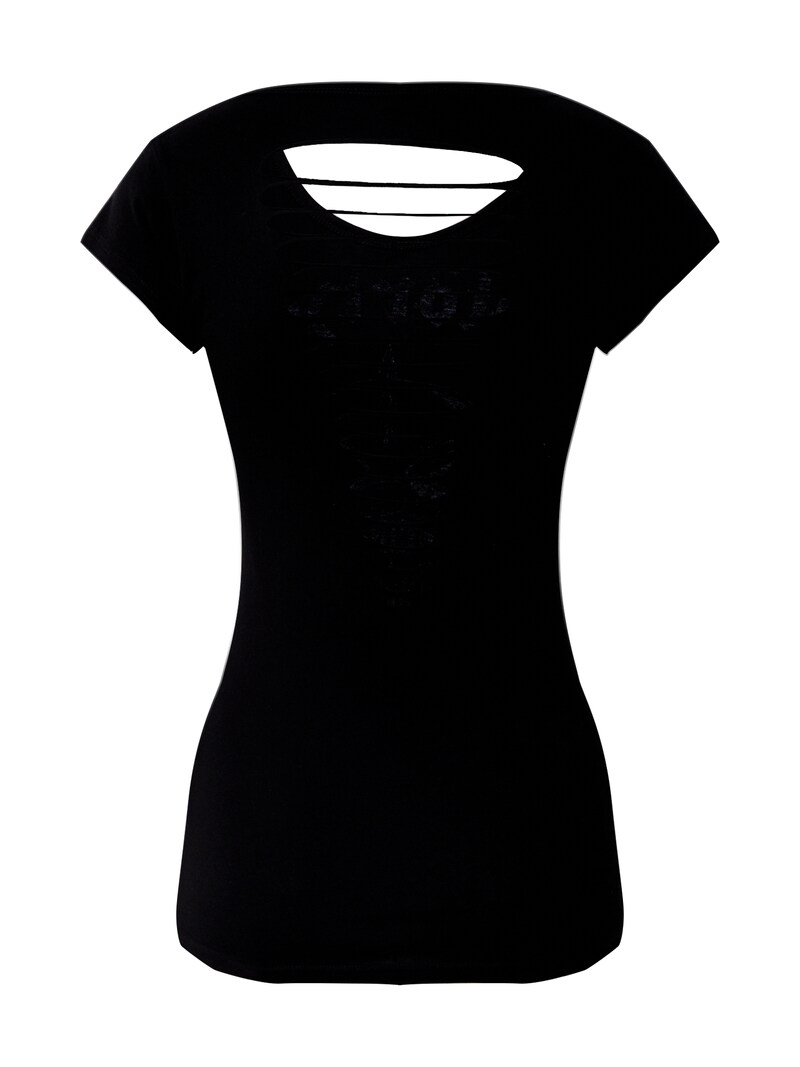 Women Clothing Merchcode T-shirts Black