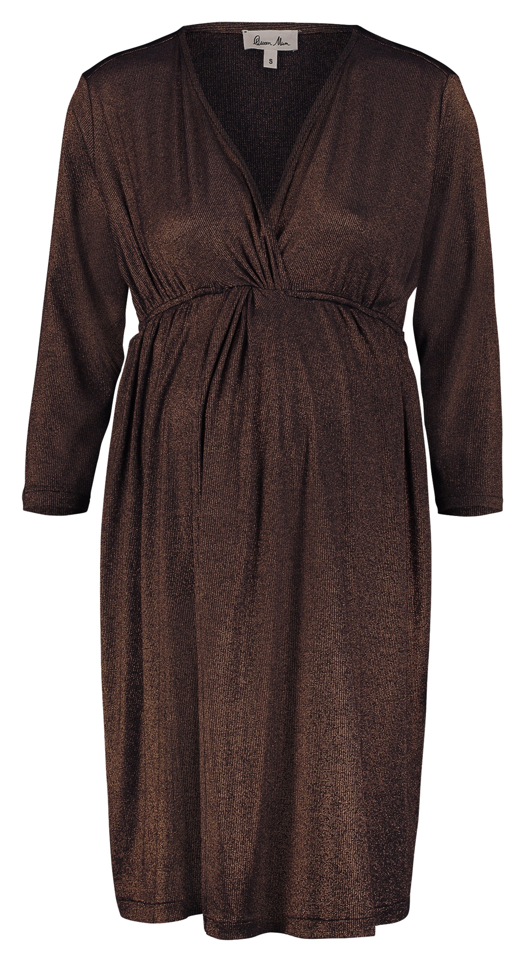 QUEEN MUM - Still-Kleid in braun
