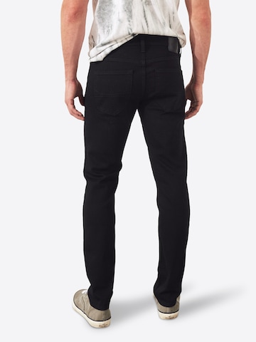 HOLLISTER tavaline Teksapüksid 'BTS18-SKINNY STAY BLACK (F', värv must: tagant vaates