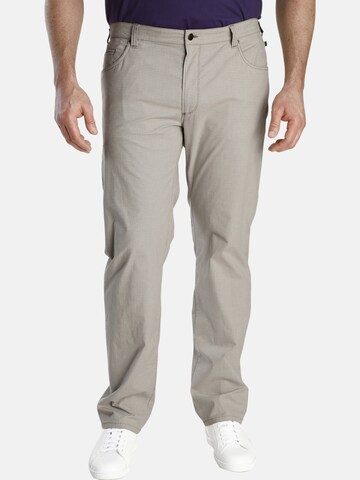 Regular Pantalon 'Baron Jeff' Charles Colby en beige : devant