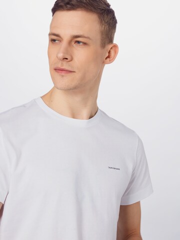 Calvin Klein Jeans Regular Fit T-Shirt in Schwarz