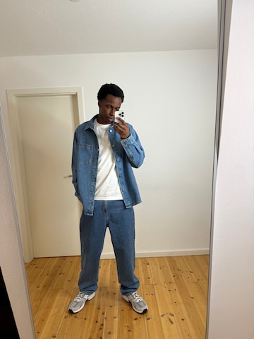 Casual Double Denim Look