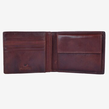 Braun Büffel Wallet in Brown