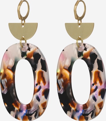 Fräulein Wunder Earrings 'Anna' in Mixed colors: back