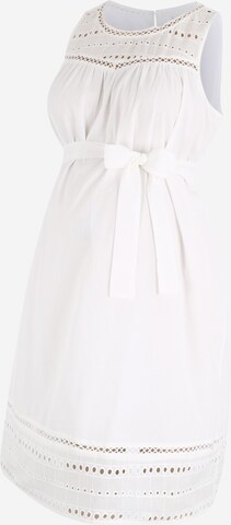 MAMALICIOUS Letnia sukienka 'Angie' w kolorze biały: przód
