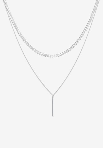 ELLI PREMIUM Ketting 'Geo' in Zilver