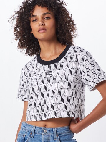 ADIDAS ORIGINALS T-Shirt in Weiß: Vorderseite