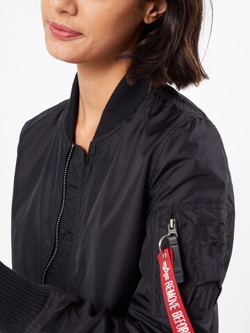 ALPHA INDUSTRIES Between-season jacket in Black
