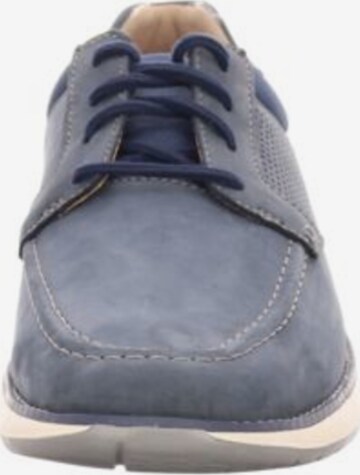 CLARKS Veterschoen in Blauw