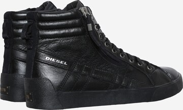 DIESEL Sneakers hoog 'D-String Plus' in Zwart