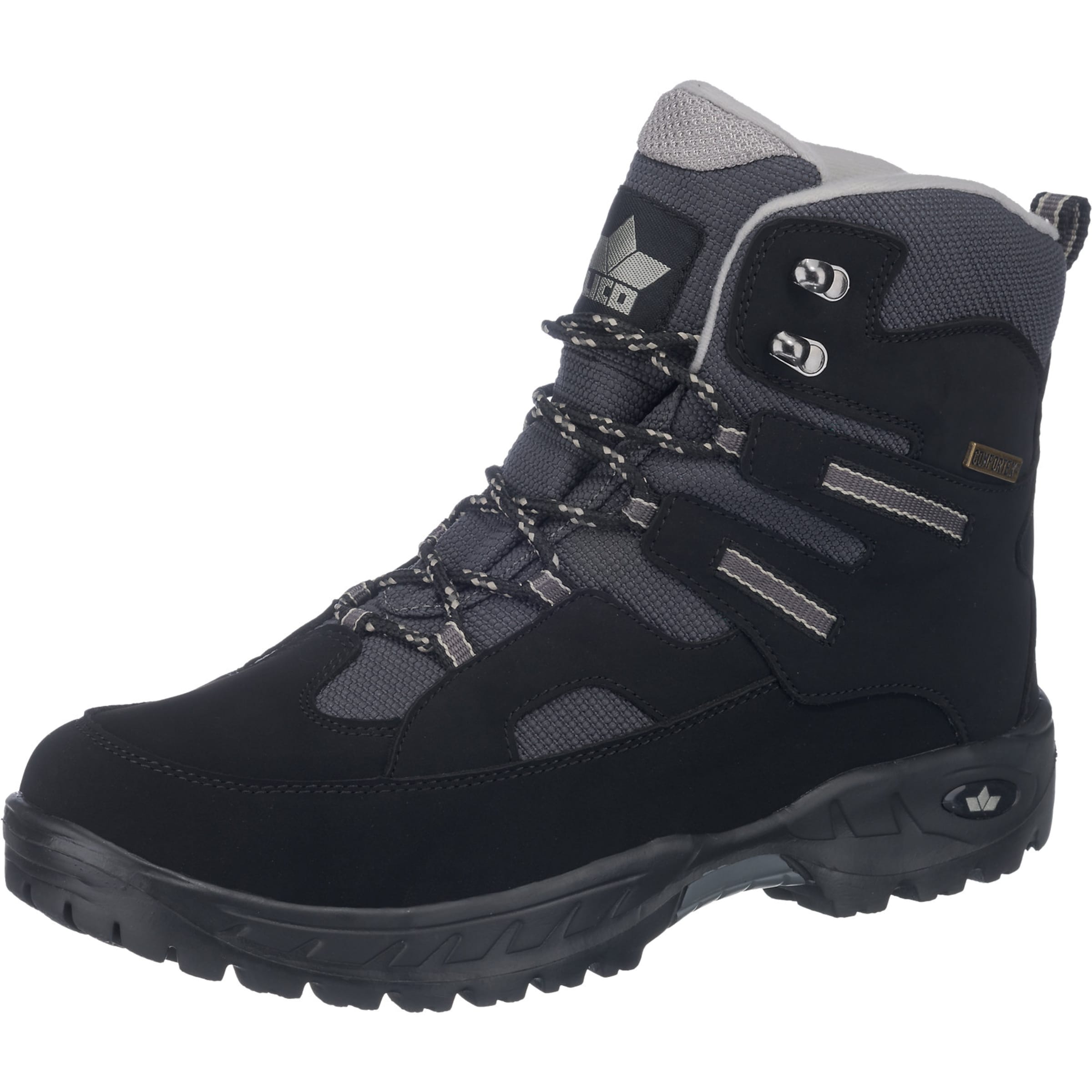 LICO Snowboots 'Flake' in Schwarz: Vorderseite