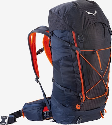 SALEWA Sportrugzak 'ALPTREK 42 BP' in Blauw: voorkant