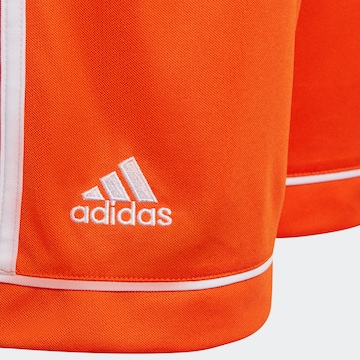 ADIDAS PERFORMANCE Regular Sporthose 'Squad 17' in Orange