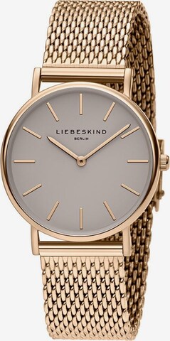 Liebeskind Berlin Analog Watch in Gold: front