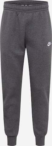 NIKE Workout Pants in Grey: front
