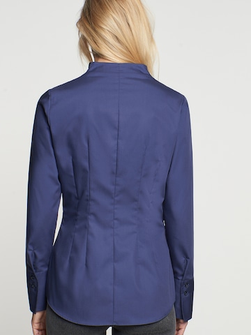 SEIDENSTICKER Blouse 'Schwarze Rose' in Blue: back