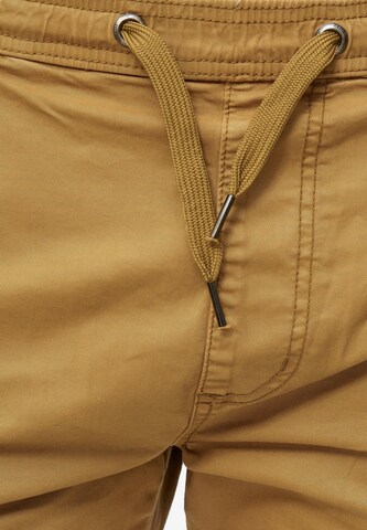 Regular Pantalon cargo 'Broadwick' INDICODE JEANS en marron