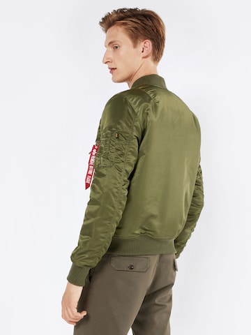 ALPHA INDUSTRIES Prehodna jakna 'MA-1 VF 59' | zelena barva