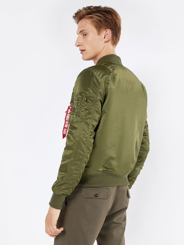 ALPHA INDUSTRIES Kevad-sügisjope 'MA-1 VF 59', värv roheline