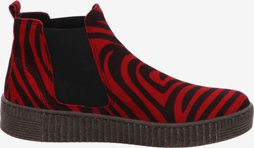 GABOR Chelsea Boots in Red