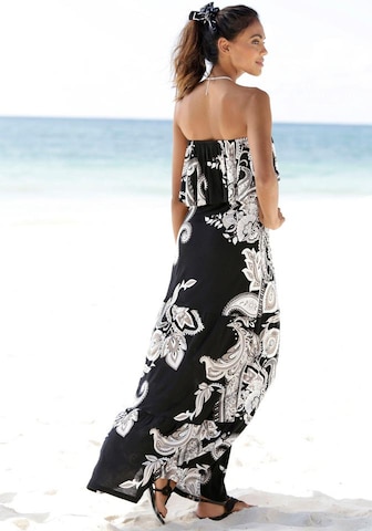 LASCANA Summer Dress in Black: front