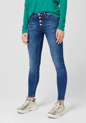 QS Skinny Jeans 'Sadie' in Blau: predná strana