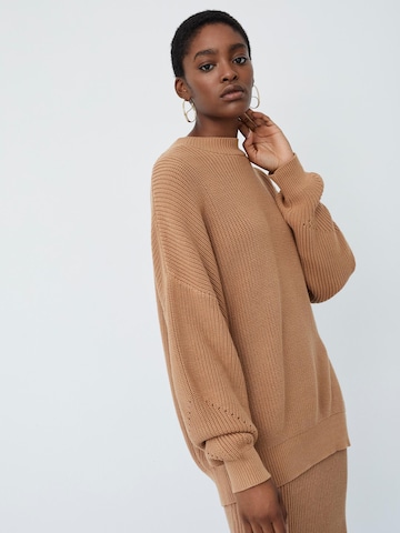LeGer by Lena Gercke Sweater 'Ela' in Brown: front
