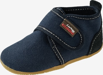 Living Kitzbühel Slippers in Blue: front