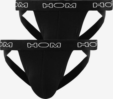 HOM String 'Jocksline' in Schwarz: predná strana