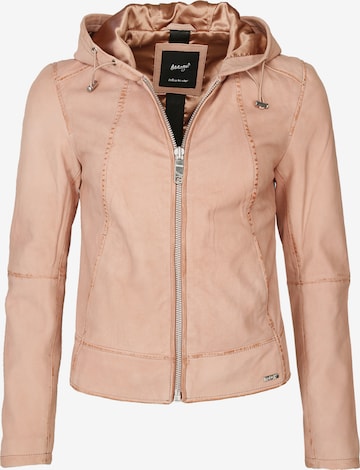 Maze Lederjacke 'Donie' in Pink: predná strana