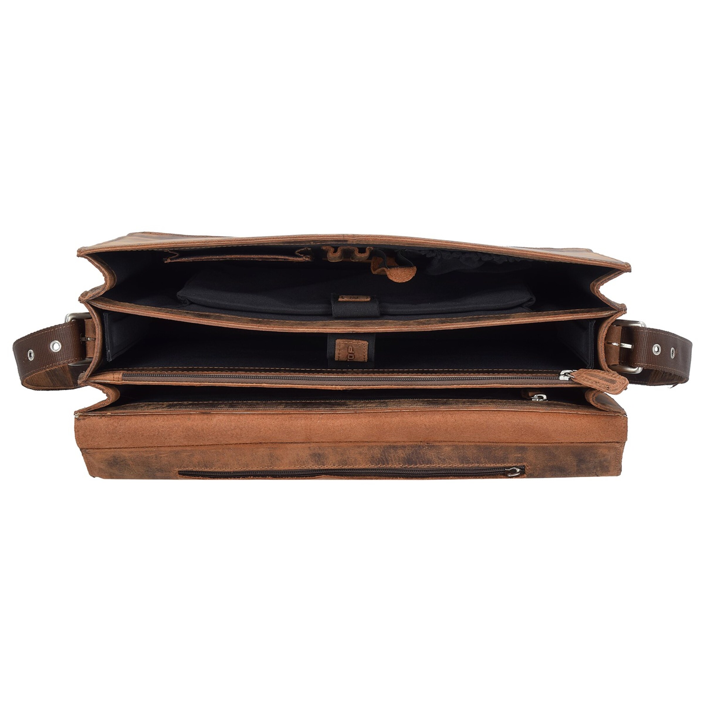 Borsa portadocumenti '550er Serie' di Plevier in marrone