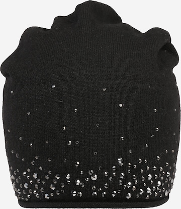 Zwillingsherz Beanie in Black: front