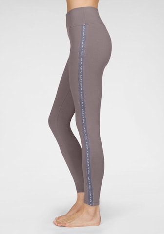 LASCANA ACTIVE Skinny Workout Pants in Grey