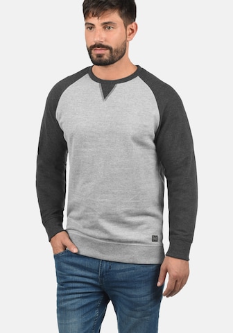 BLEND Sweatshirt 'Aari' in Grey: front