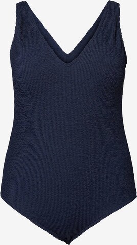 Junarose Swimsuit in Blue: front