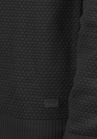 !Solid Sweater 'Karl' in Black