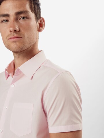 Regular fit Camicia di BURTON MENSWEAR LONDON in rosa