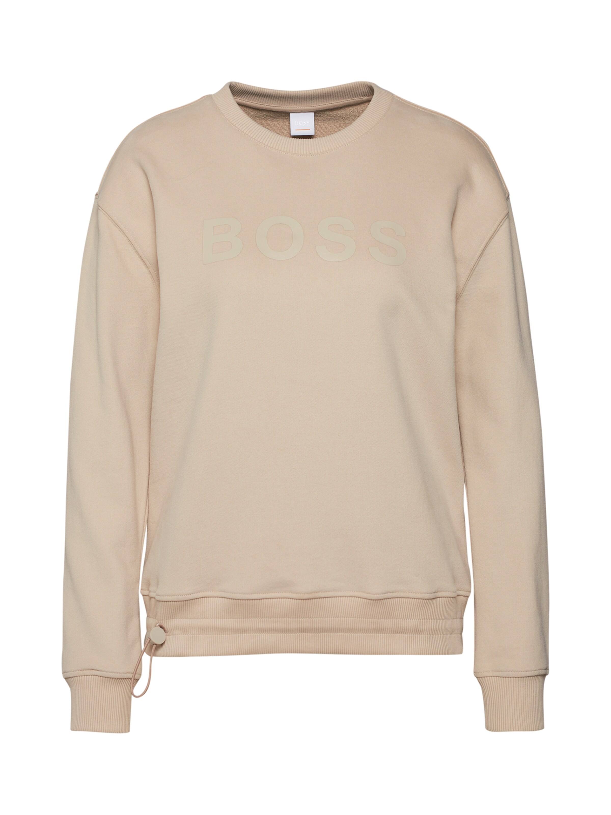 BOSS - Sweatshirt 'Talastic' in de kleur Beige
