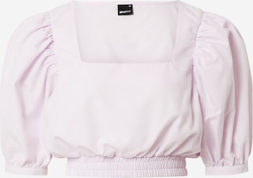 Gina Tricot Blouse 'Polly Puff' in Purple: front