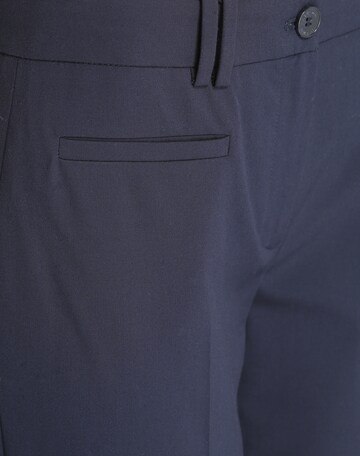 MORE & MORE Tapered Pleated Pants 'Hedy' in Blue