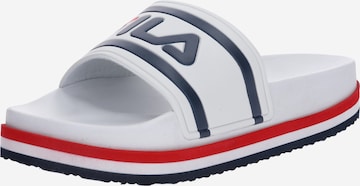 FILA Beach & swim shoe 'Heritage Morro Bay Zeppa' in White: front