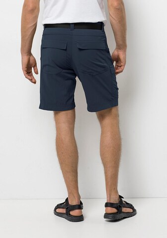 JACK WOLFSKIN Regular Outdoor trousers 'Hoggar' in Blue