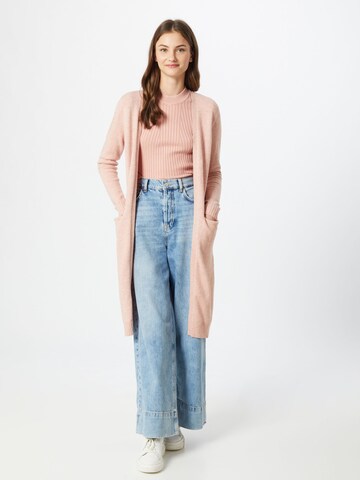 VILA Strickjacke 'Ril' in Pink: Vorderseite