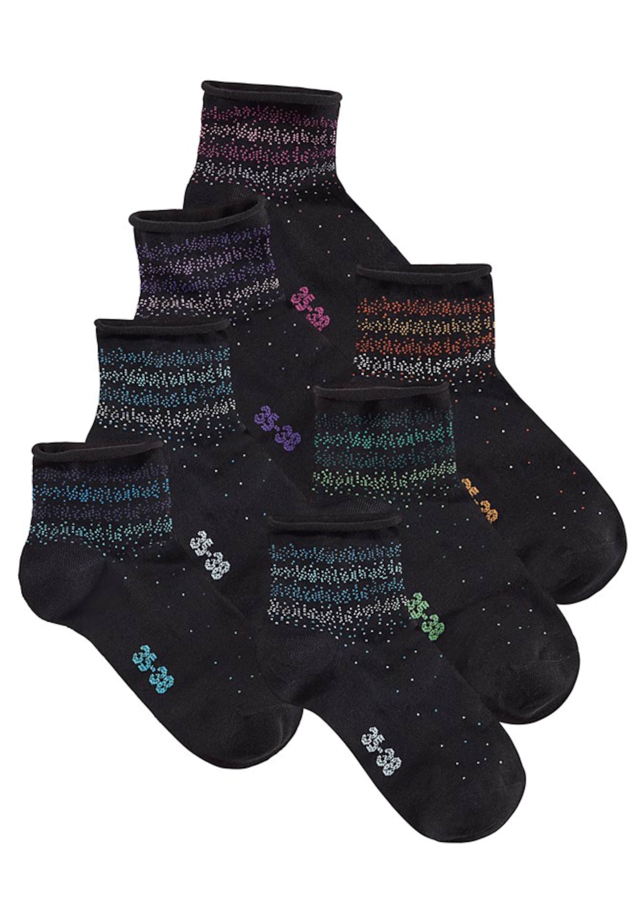 H.I.S Socken in Schwarz: Vorderseite