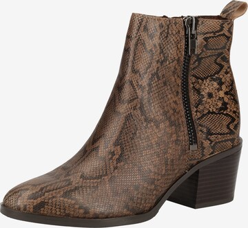 CAPRICE Ankle Boots in Brown: front